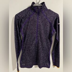 Nike Women's Geometric Purple Jacket